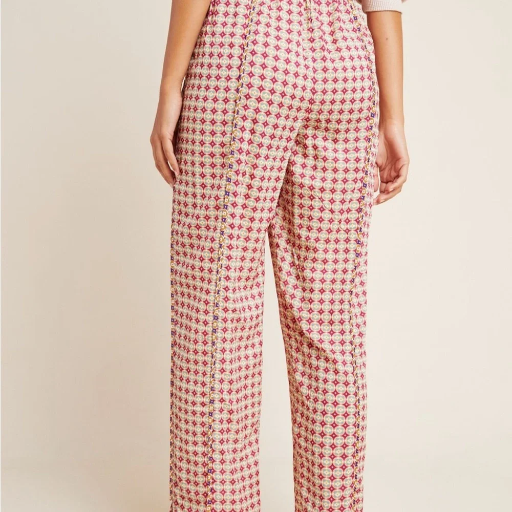 Anthropologie Jamie Sleep Pants with Tassel Tie, Size Medium - Picture 5 of 15